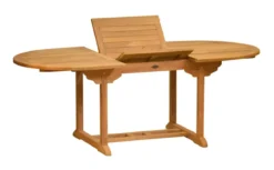Teak Sitzgruppe Orvieto und Pisa 4-10 Personen mit Ausziehfunktion