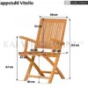 Teak Sitzgruppe Orvieto und Vitello 4-10 Personen mit Ausziehfunktion