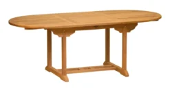 Teak Sitzgruppe Orvieto und Vitello 4-10 Personen mit Ausziehfunktion