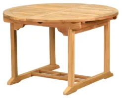 Teak Sitzgruppe Rondo und Pisa 6-8 Personen mit Ausziehfunktion