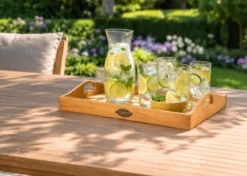 Teak Tablett Vasso