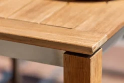 Teak Tisch Edelstahl Triton