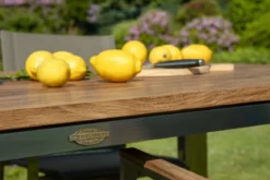 Teak Tisch Hamilton Edelstahl