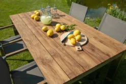 Teak Tisch Hamilton Edelstahl