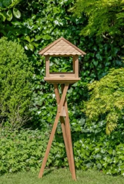 Teak Vogelfutterhaus Elsa