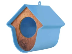 Vogelhaus Evie in hellblau