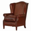 Wing Chair Vintage dark brown