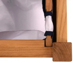 Wäschebox Holz Allegra