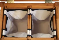 Wäschebox Holz Vito